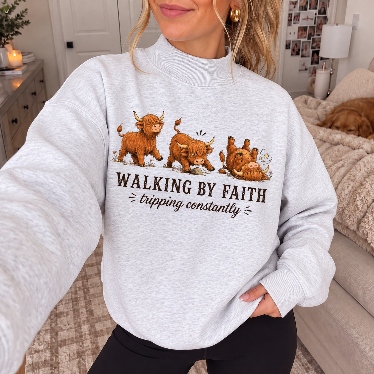 WALKING BY FAITH TRIPPING CONSTANTLY