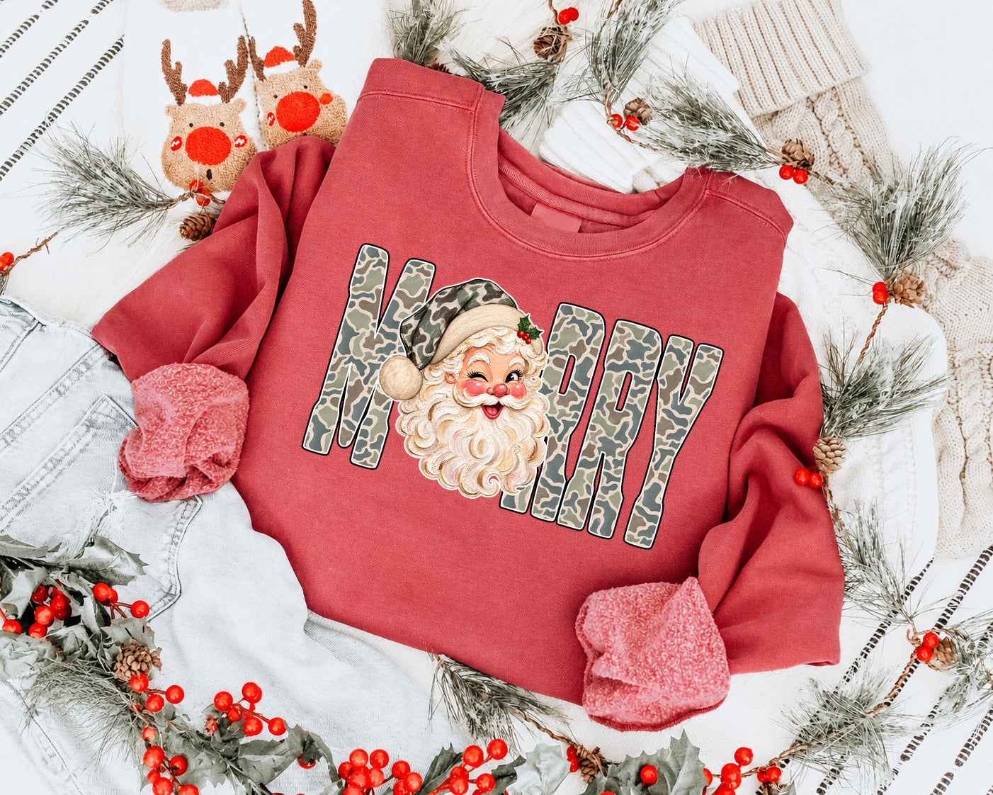 MERRY CAMO SANTA
