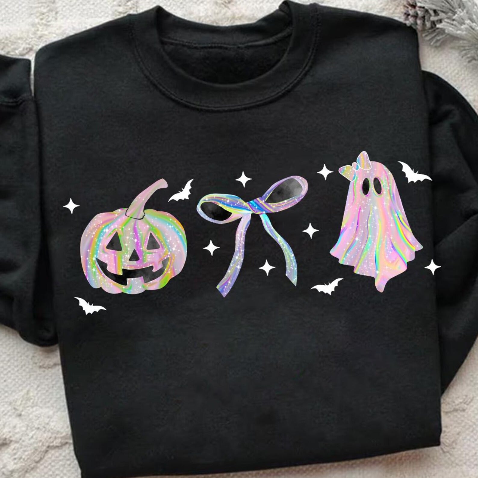 GHOSTIE PUMPKIN BOW - WILD WEDNESDAY 8/27