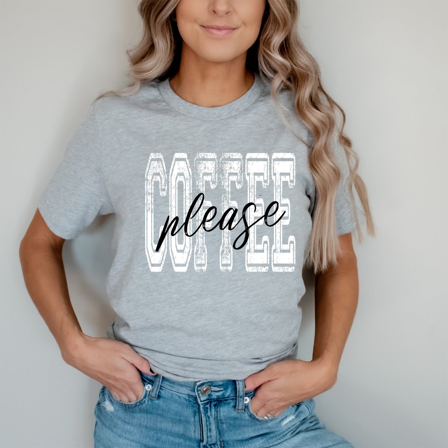 COFFEE PLEASE DISTRESSED - WILD WEDNESDAY 1/28
