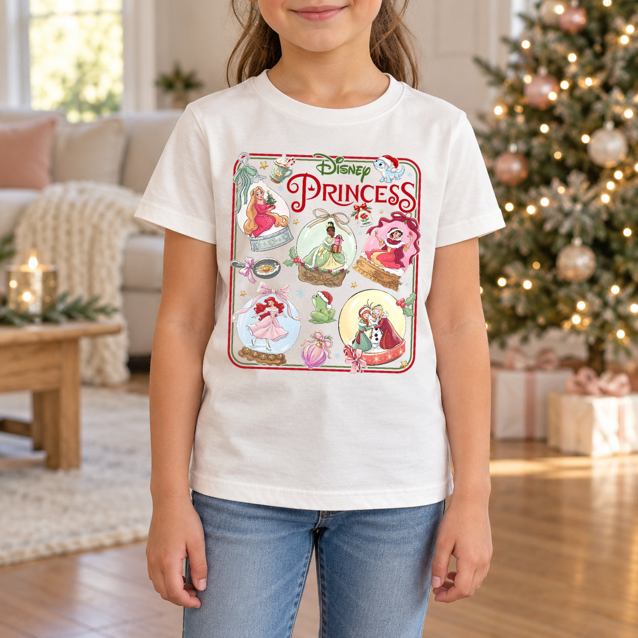 PRINCESS CHRISTMAS SNOWGLOBES YOUTH