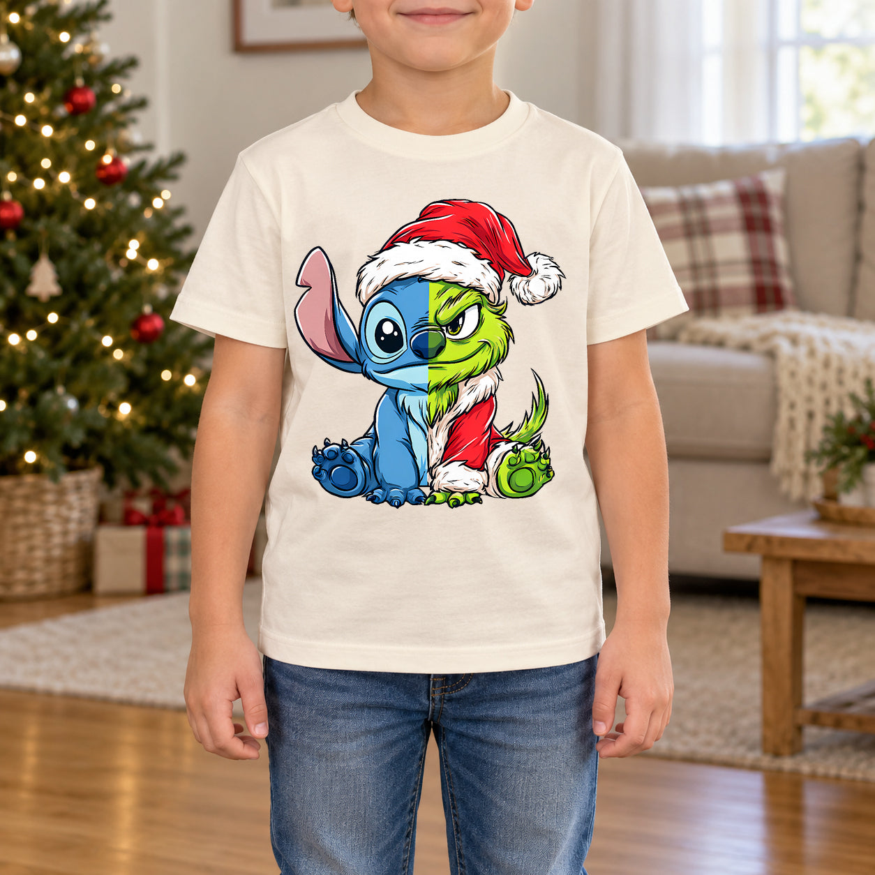 SPLIT STITCH GRNCH CHRISTMAS YOUTH