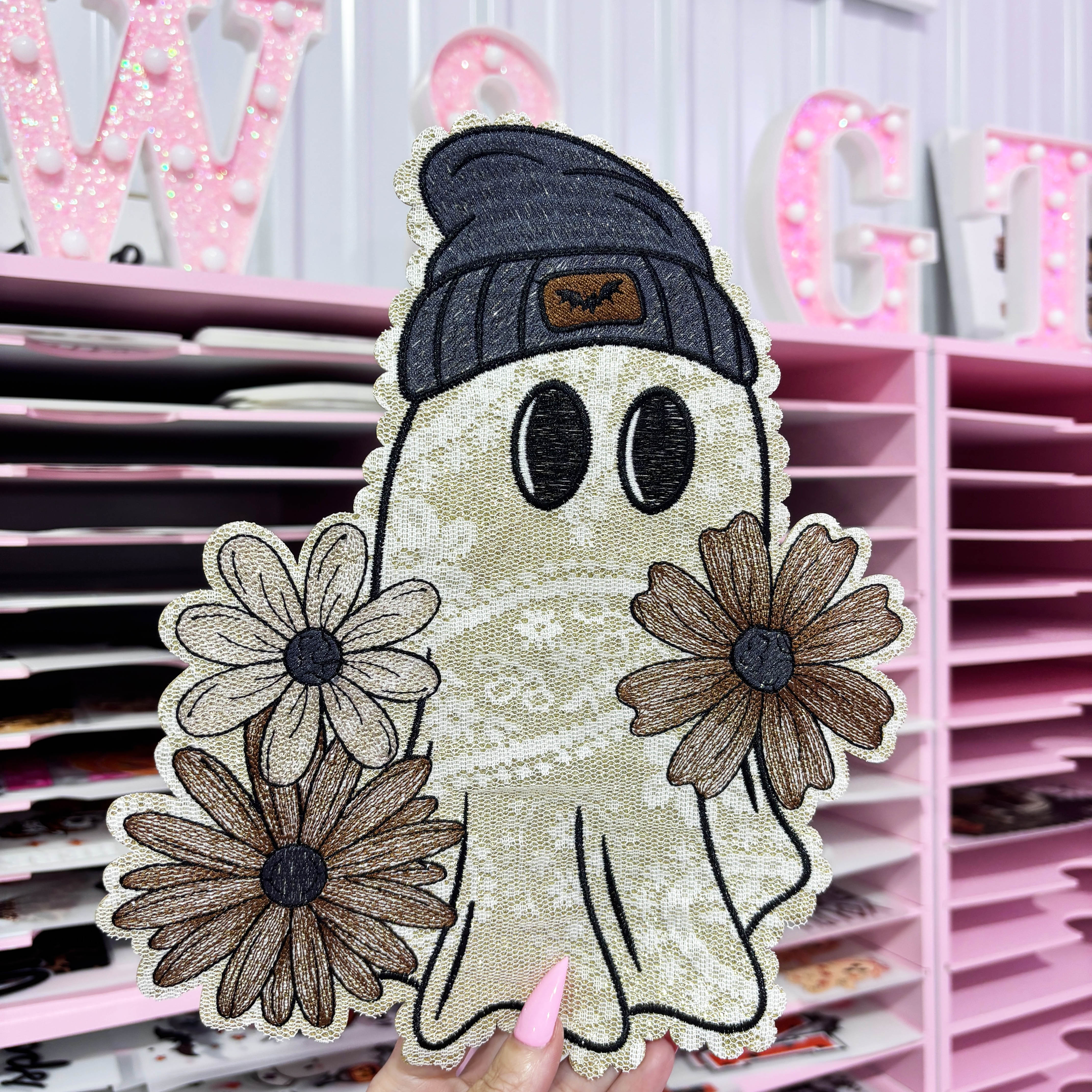 TRENDY GHOSTIE - CHENILLE PATCH