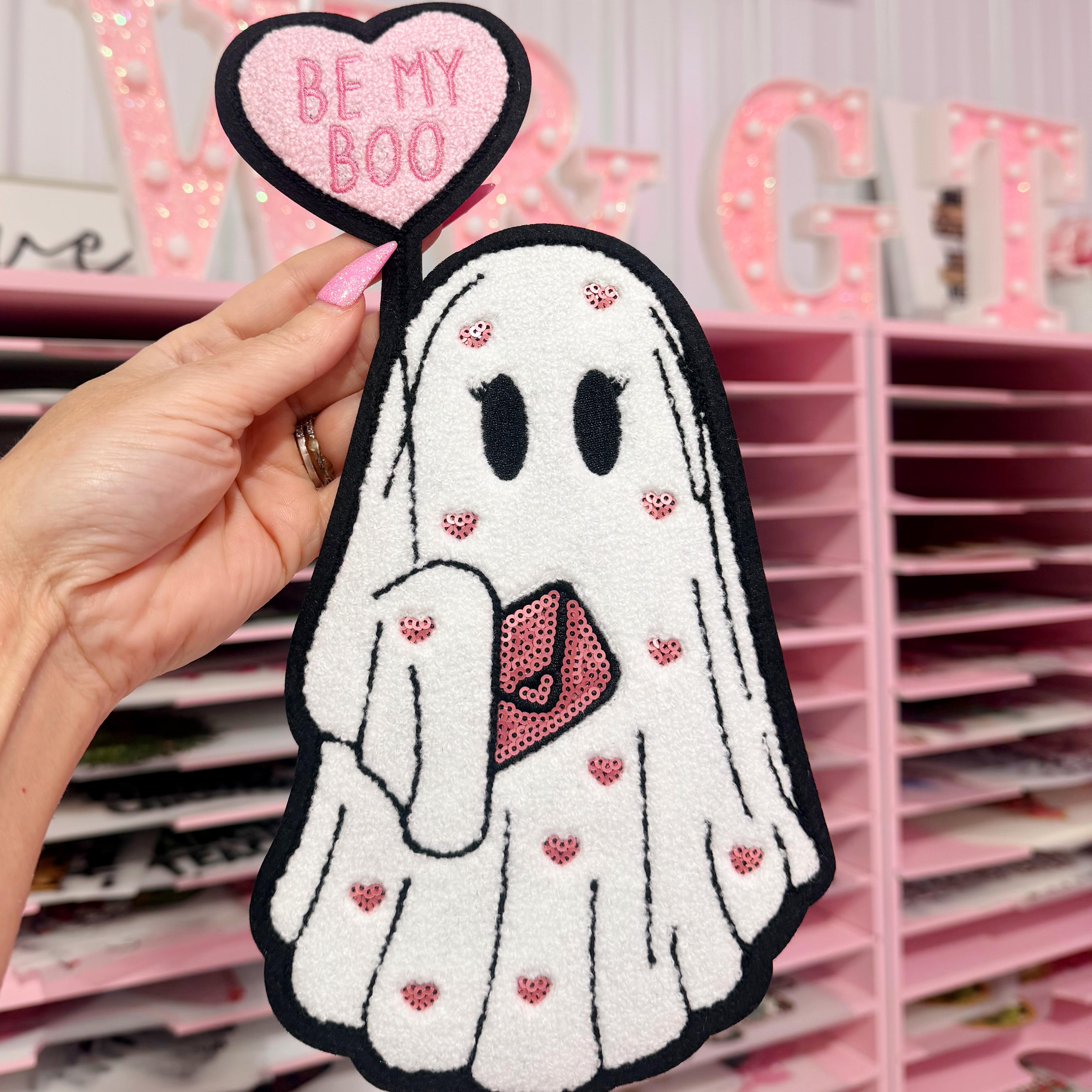 BE MY BOO - CHENILLE PATCH