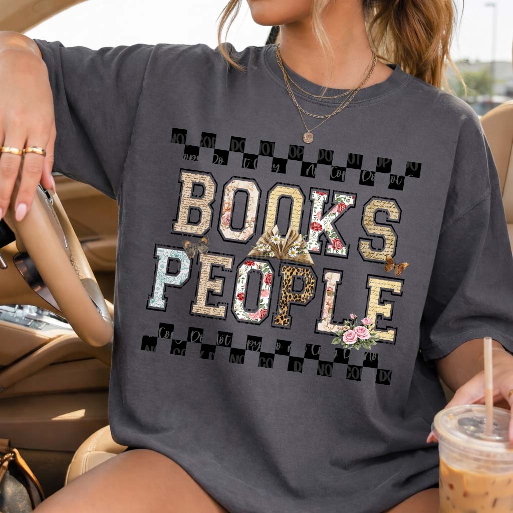 BOOKS OVER PEOPLE