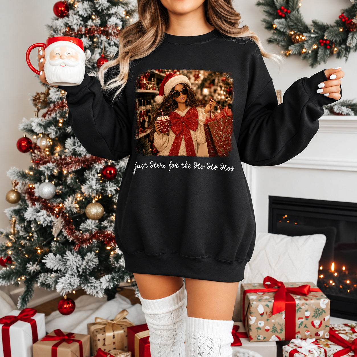 JUST HERE FOR THE HO HO HO