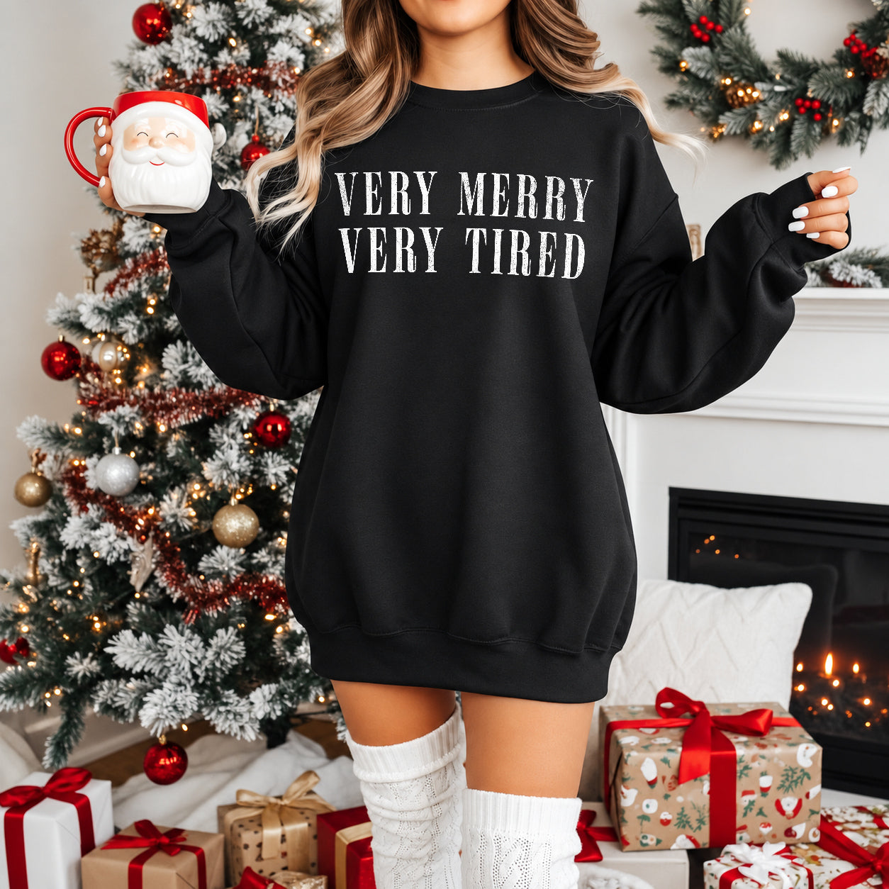 VERY MERRY VERY TIRED