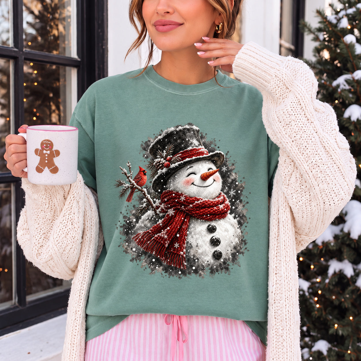 VINTAGE SNOWMAN