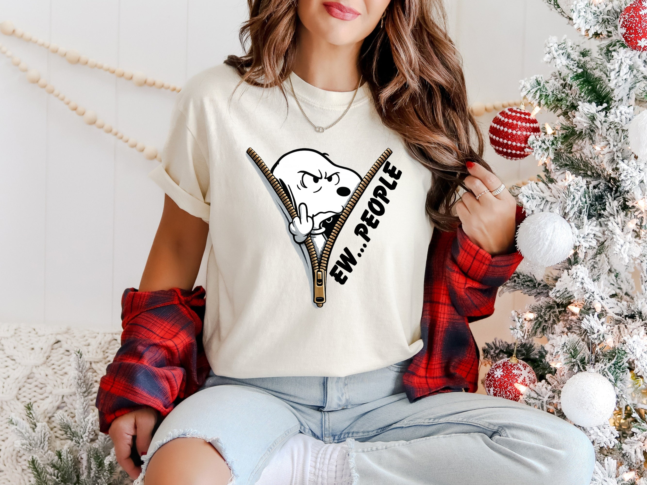 SNOOPY EW PEOPLE ZIPPER