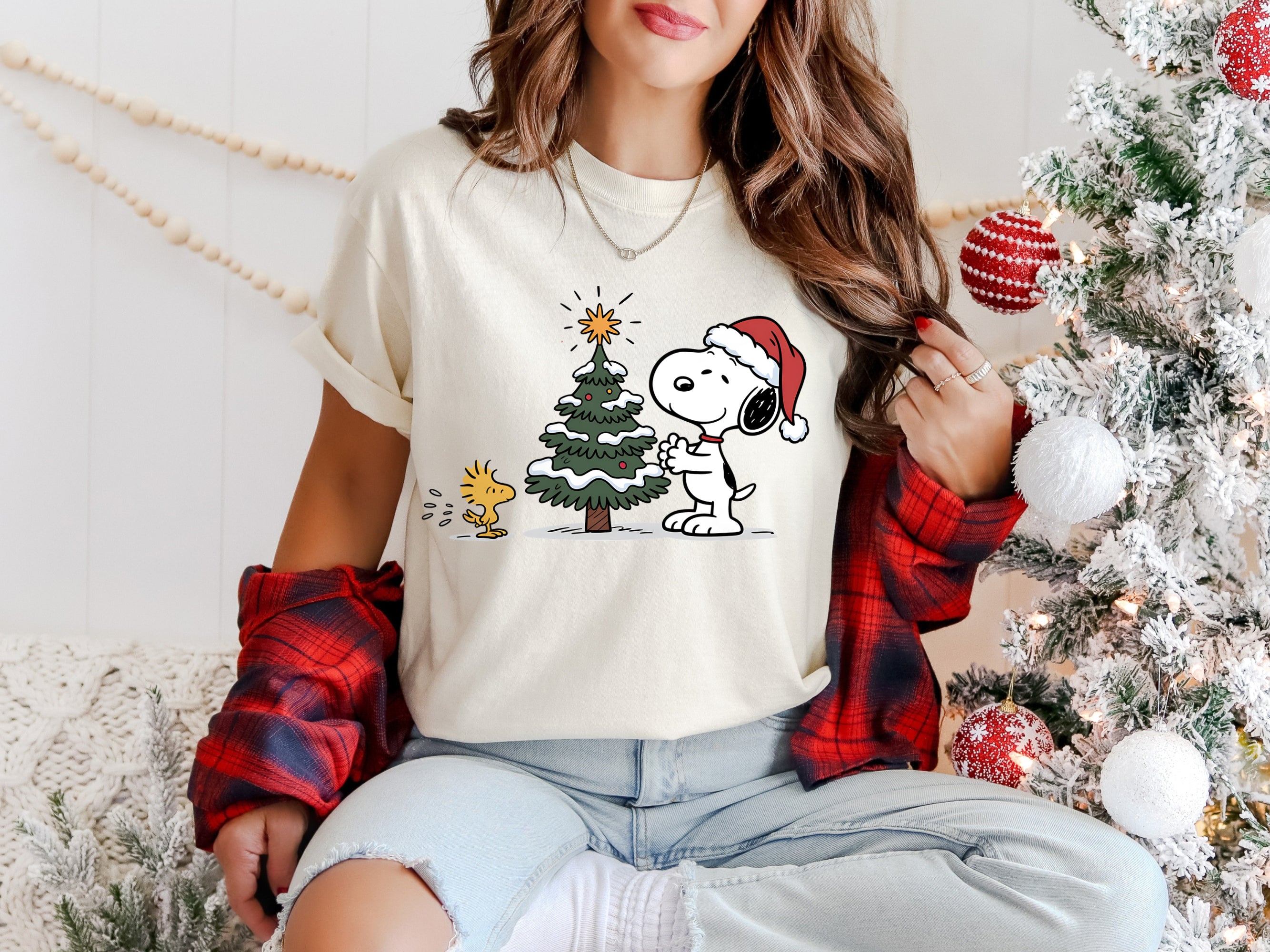 SNOOPY AND WOODSTOCK CHRISTMAS TREE