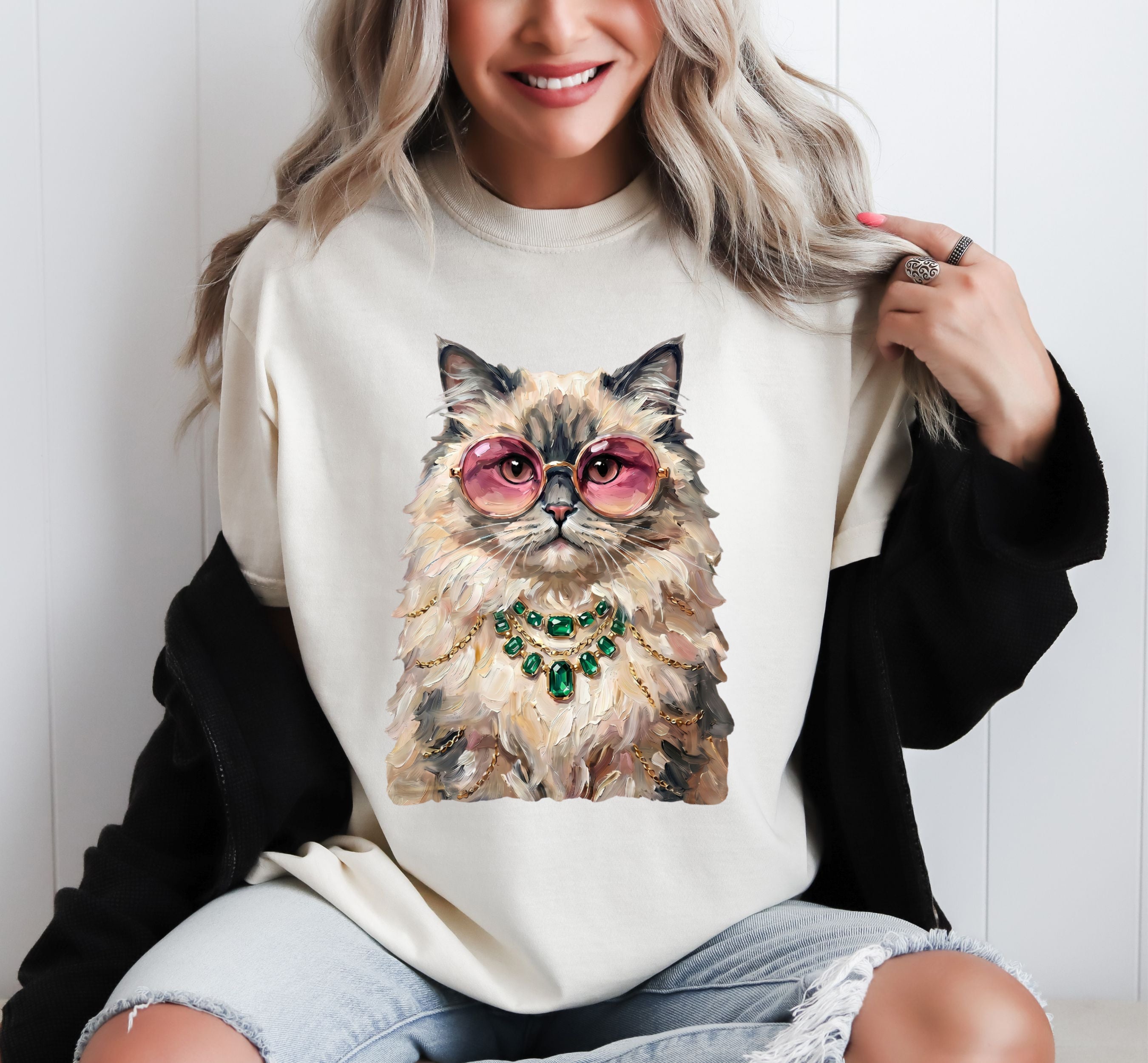 GLAM CAT PINK GLASSES