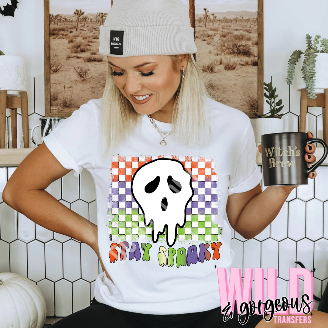 STAY SPOOKY COLOR RACING- MATTE THIN PRINT